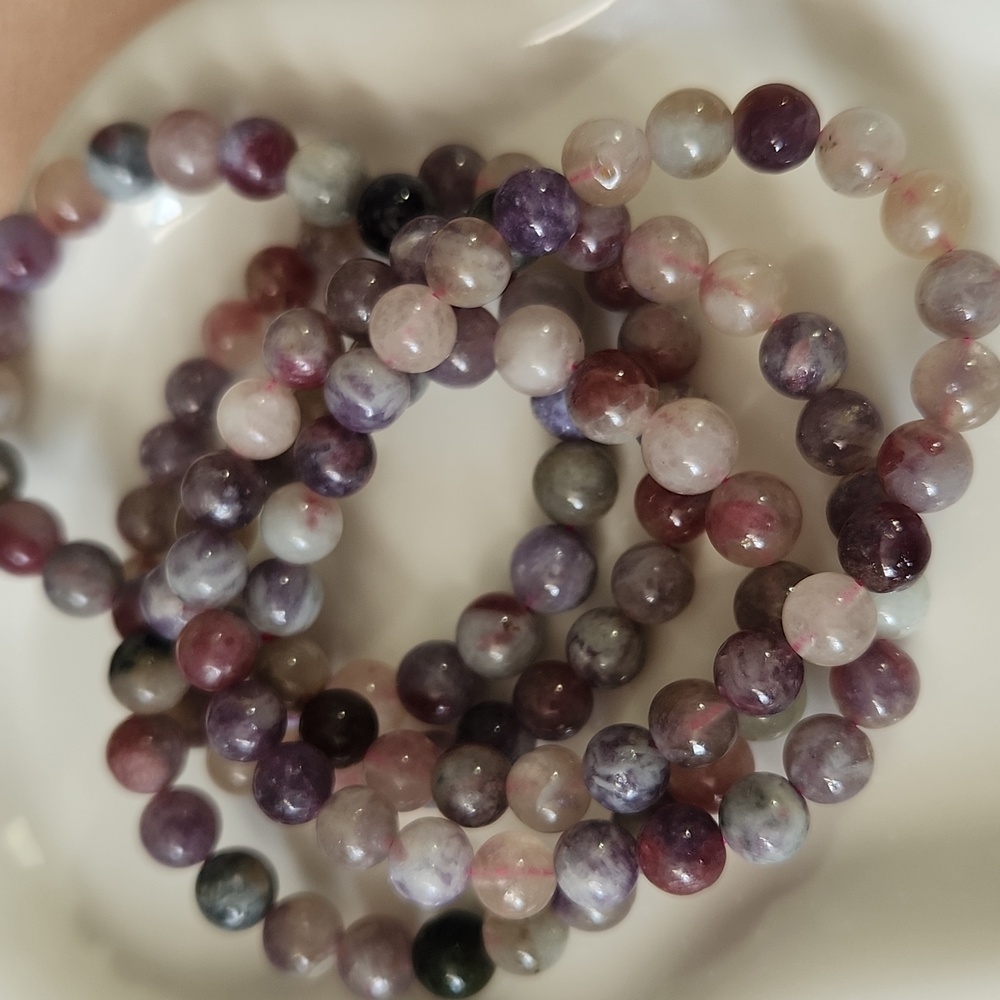 Stretchy Beaded Unicorn Stone Bracelet